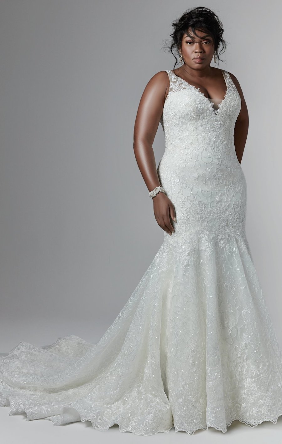 Plus Size Wedding Dress by Sottero and Midgley -Logan