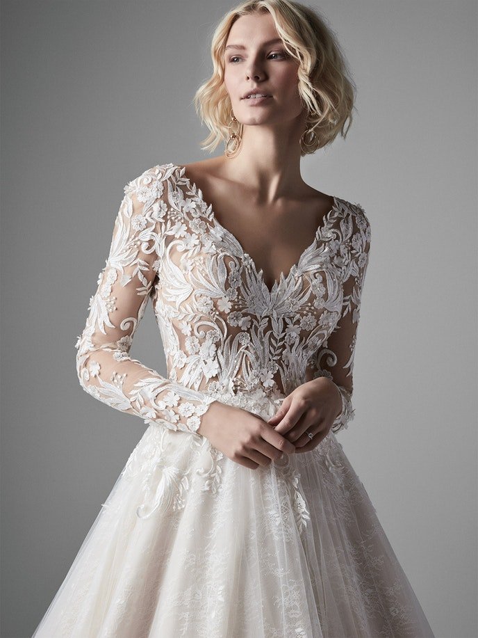 Long Sleeve Wedding Dress Styles for a Winter Wedding